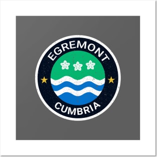 Egremont - Cumbria Flag Posters and Art